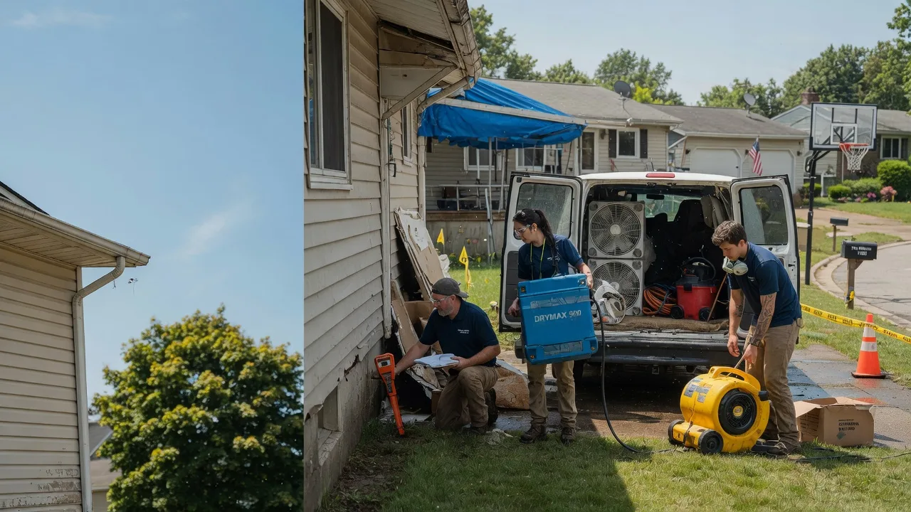 Ceiling Leak Cleanup in Farley, IA near me