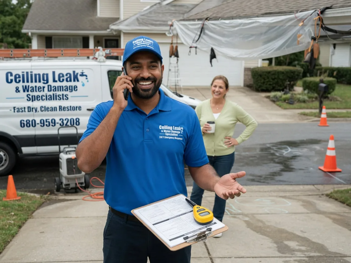 Ceiling Leak Cleanup Farley, IA FAQs